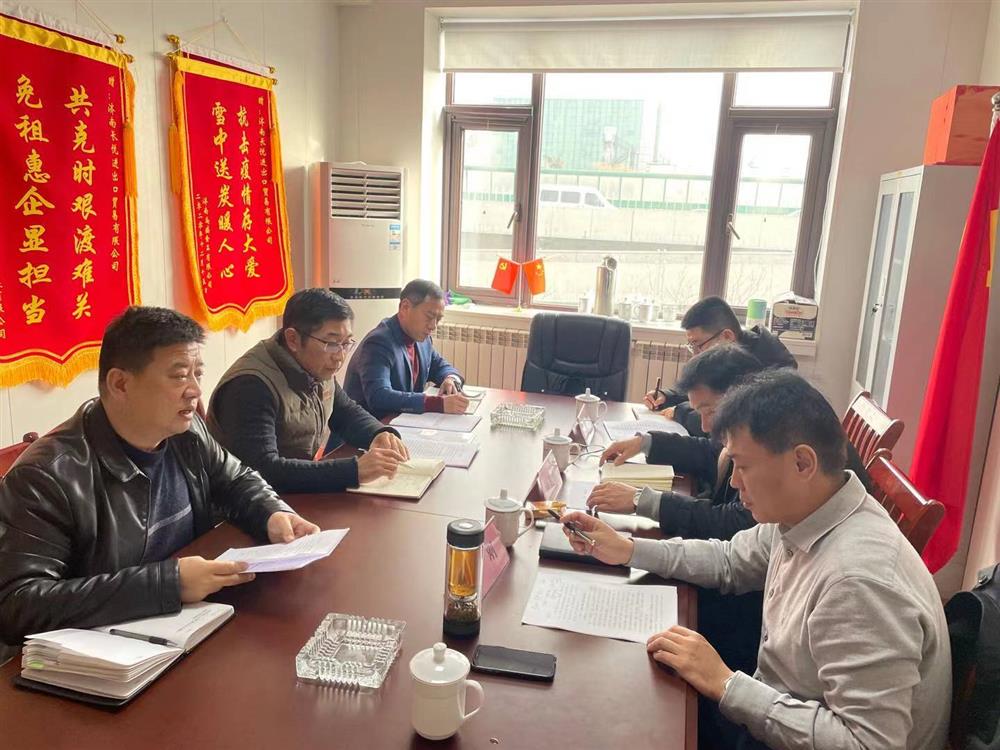產(chǎn)發(fā)集團(tuán)紀(jì)委書記盧剛到濟南長悅進(jìn)出口貿(mào)易公司調(diào)研