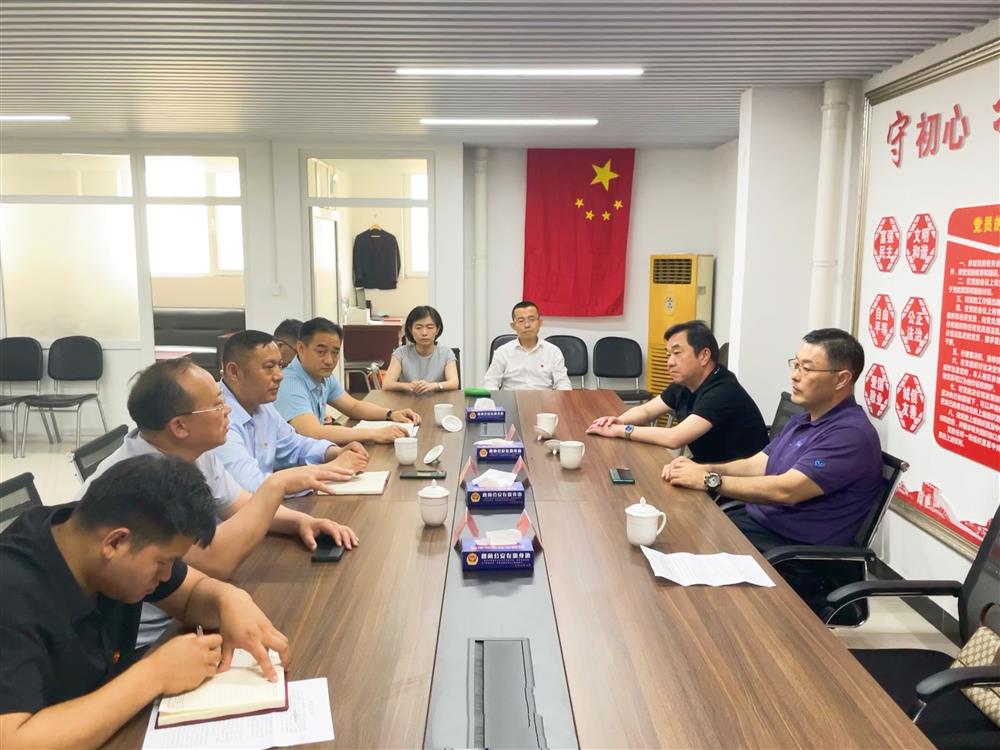學黨史,辦實事 濟南產(chǎn)發(fā)集團到楚莊村黨支部走訪調研